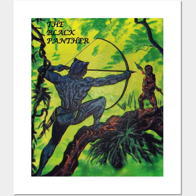 The Black Panther - Eye of the Sungod (Unique Art) Wall Art by The Black Panther